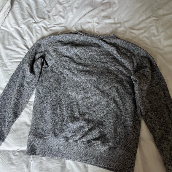 Women’s Roots Crew Neck Salt and Pepper - Picture 2 of 2